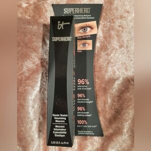 IT Cosmetics Superhero Elastic Stretch Mascara - Black NIB
